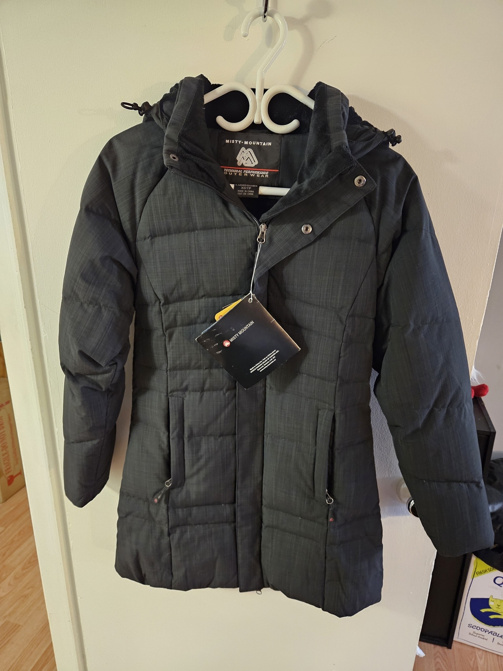 Women's Hooded Winter Coat XS